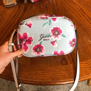 Floral crossbody purse